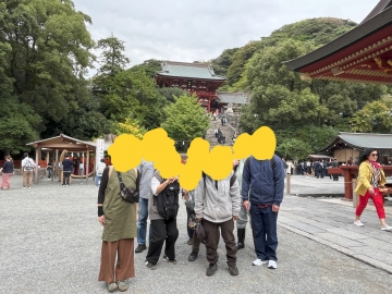 ノープランで鶴岡八幡宮も寄れたの良かったですね
